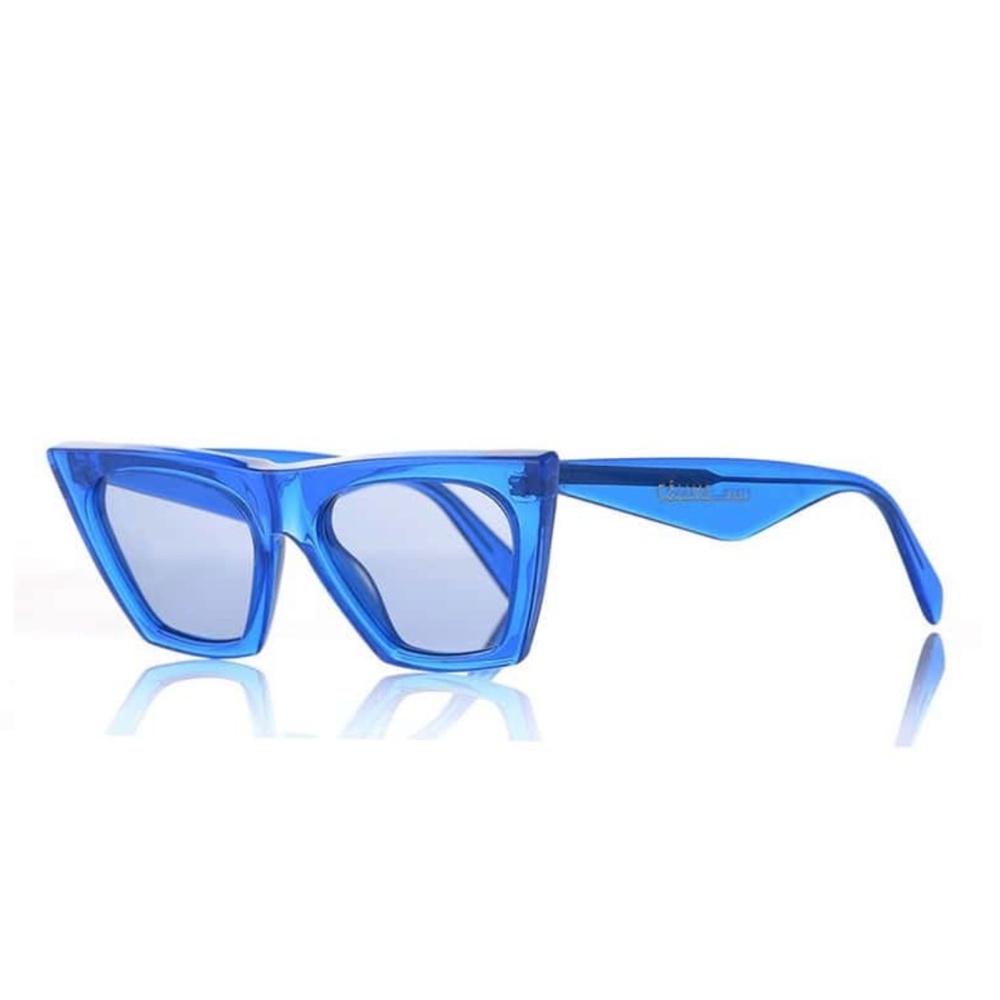 CELINE Edge sunglasses - Blue - Picture 6 of 9